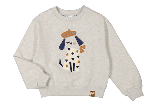 GIRL EMBROIDERED SWEATSHIRT | 4479