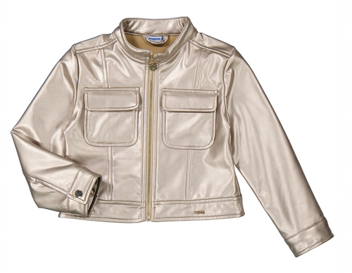 MODERN CLASSIC JACKET IN SAND                   MAYORAL