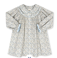 COLLETE DRESS LONG SLEEVE | WHISPERING FLORAL BLOOMS