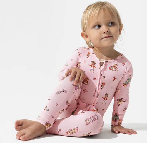 BELLABU BEAR  NUTCRACKER PINK BAMBOO CONVERTIBLE FOTTIE