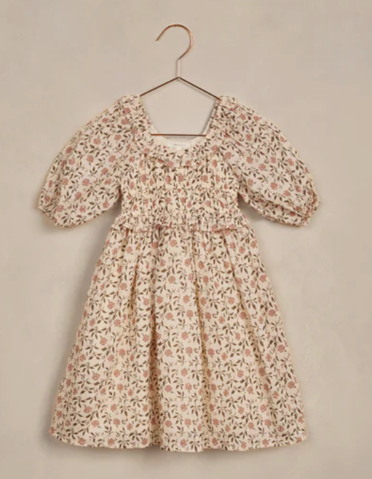 JUNIE DRESS POPPY BLOOM | NORALEE