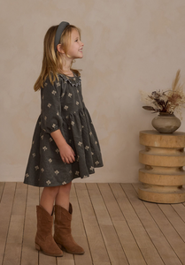 RYLEE & CRU FREYA DRESS FOREST FLORAL