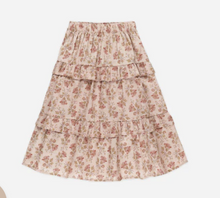 Load image into Gallery viewer, RYLEE &amp; CRU RUFFLE MIDI SKIRT | FRENCH GARDEN