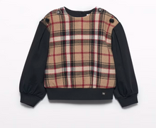 Load image into Gallery viewer, ABEL &amp; LULA PLAID PULLOVER | 5820