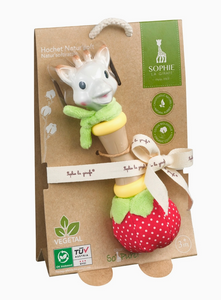 So'pure Natur Soft Rattle New BY SOPHIE LA GIRAFE