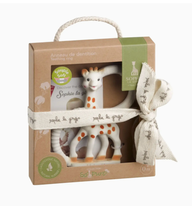 SO'PURE LA GIRAFE TEETHING RING