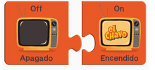 Load image into Gallery viewer, El Chavo: Opposites / Opuestos Puzzle Duo 20 Piece.  PUZZLE