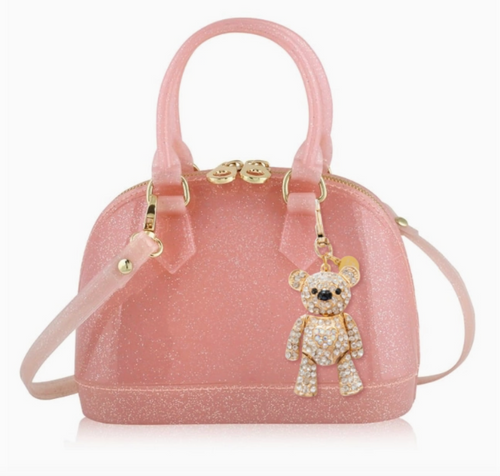 CATE JELLY BAG | CRYSTAL TEDDY EDITION