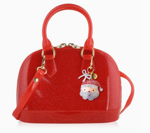 Load image into Gallery viewer, LIMITED RELEASE |  CATE UNITY AND PEACE SANTA | JELLY HANDBAG