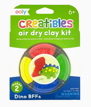 Load image into Gallery viewer, CREATIBLE D.I.Y. AIR DRY CLAY KIT : DINO (Set of 4)