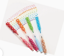 Load image into Gallery viewer, STAMPABLES DOUBLE ENDED STAMPED  &amp; BRUSH MARKERS: Set of 18 | OOLY