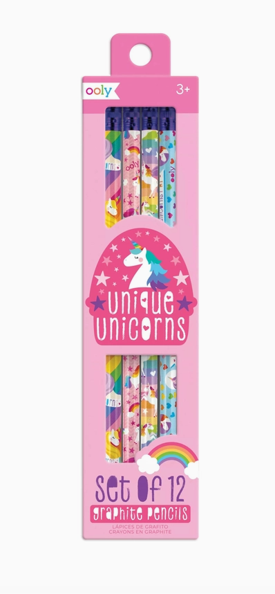 UNIQUE UNICORN GRAPHITE PENCILS | OOLY