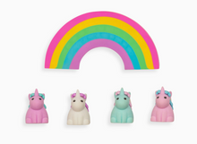 Load image into Gallery viewer, UNIQUE UNICORN SCENTED ERASERS - SET OF 5