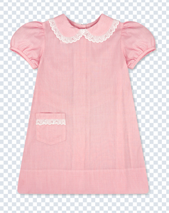 LULLABY SET 1956 POCKET DRESS PINK MINI GINGHAM