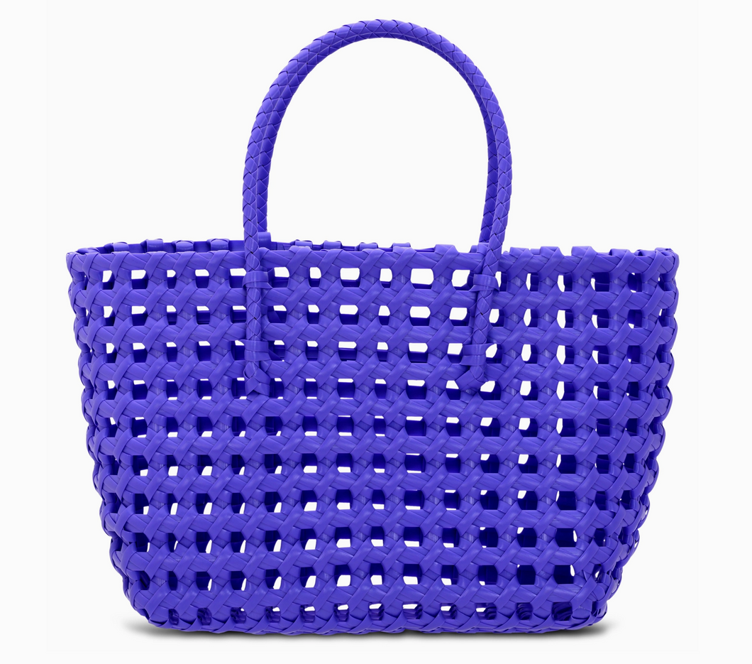 SMALL PINK WOVEN TOTE | MORE COLORS