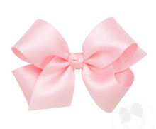 Load image into Gallery viewer, WEE ONES MEDIUM FRENCH SATIN HAIR BOW