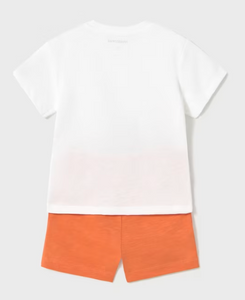 MAYORAL BABY SHORT AND SURF T SHIRT                 1656