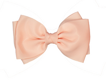 Load image into Gallery viewer, GIRL DOUBLE KNOT HAIRBOW CLIP PINK by ABEL &amp; LULA / MORE COLORS