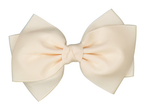 GIRL DOUBLE KNOT HAIRBOW CLIP PINK by ABEL & LULA / MORE COLORS