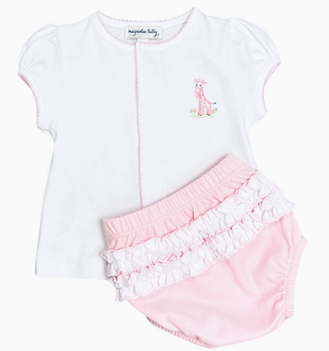 VINTAGE DIAPER SET IN PINK