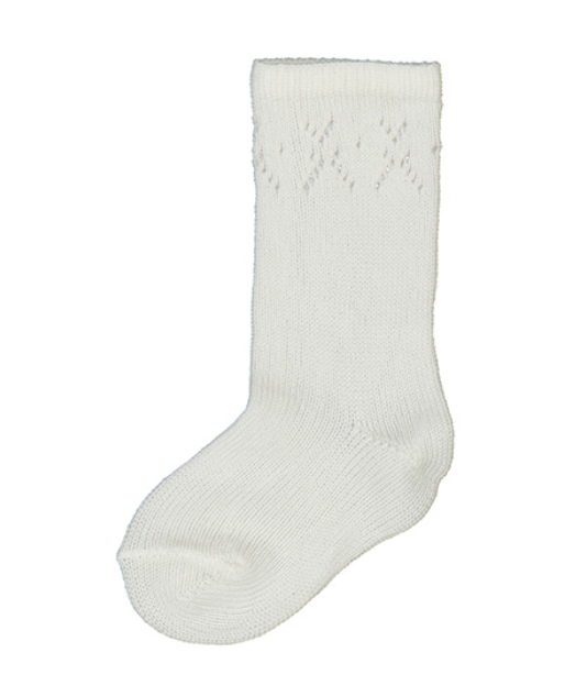 BABY MERCERIZED SOCKS IN NATURAL BY Abel & Lula