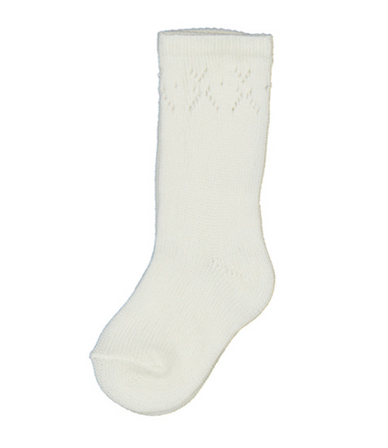 BABY MERCERIZED COTTON SOCKS CREAM by Abel & Lula