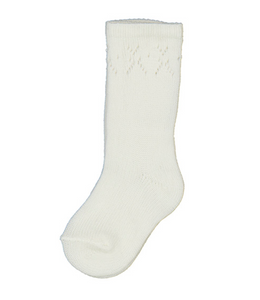 BABY MERCERIZED COTTON SOCKS CREAM by Abel & Lula