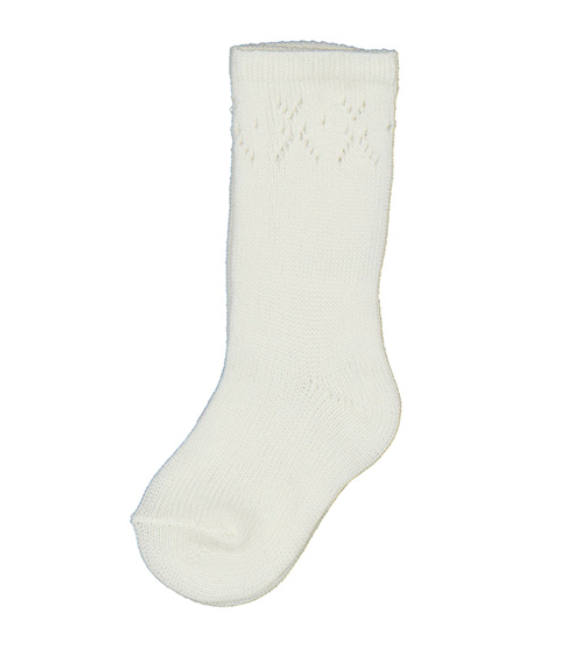 BABY MERCERIZED COTTON SOCKS CREAM by Abel & Lula