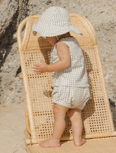 Load image into Gallery viewer, RYLEE &amp; CRU FLOOPY HAT EUCALYPTUS GINGHAM