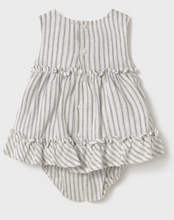 Load image into Gallery viewer, MAYORAL BABY STRIPED DRESS SET                       1844