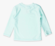 Load image into Gallery viewer, MINT LONG SLEEVE RASH GUARD | RUFFLES BUTT