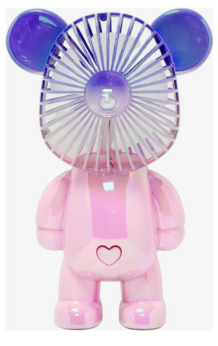 BIG BEAR FAN WITH 3 SPEEDS IN  PINK
