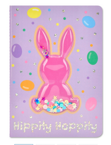 GLITTER BUNNY MINI JOURNAL