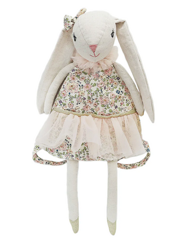 MY DOLL BUNNY LINEN BACKPACK