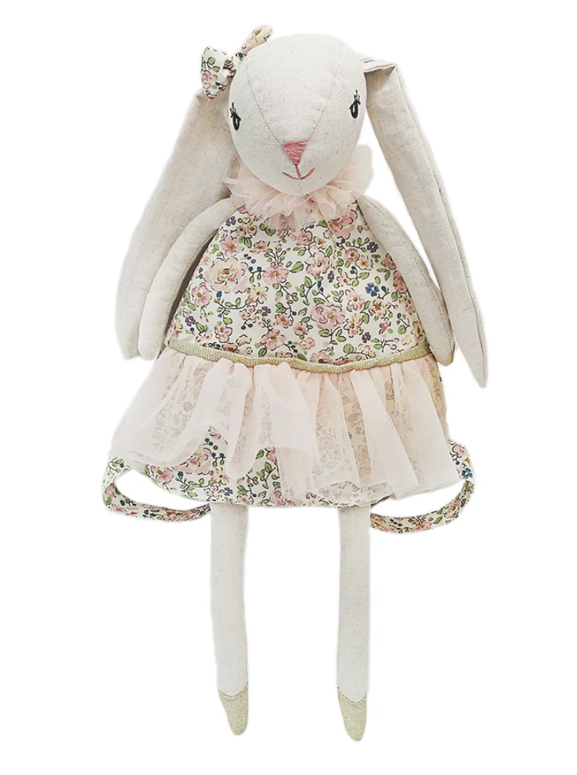 MY DOLL BUNNY LINEN BACKPACK