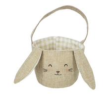 Load image into Gallery viewer, BUNNY EASTER BASKET TAUPE