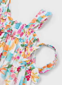 GIRL PRINTED DRESS SET IN AGATA                        3939