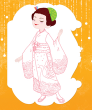 Load image into Gallery viewer, LITTLE FASHIONISTA GOES TO JAPAN COLORING BOOK &amp; STICKERS
