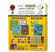 Load image into Gallery viewer, OOLY XPEANUTS ACTIVITY TRAVEL KIT &amp; DOUBLE ENDED MARKERS