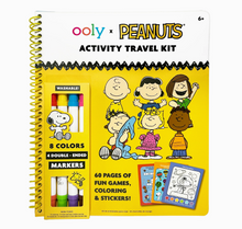 Load image into Gallery viewer, OOLY XPEANUTS ACTIVITY TRAVEL KIT &amp; DOUBLE ENDED MARKERS
