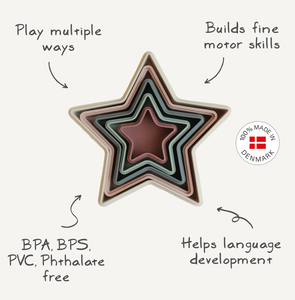 NESTING STARS TOY - RETRO