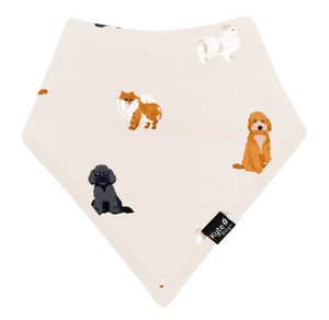 KYTE BABY BIB IN FLUFFY DOG