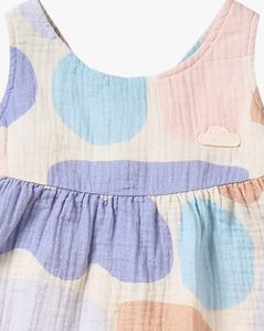 WRINKLED MUSLIN DRESS