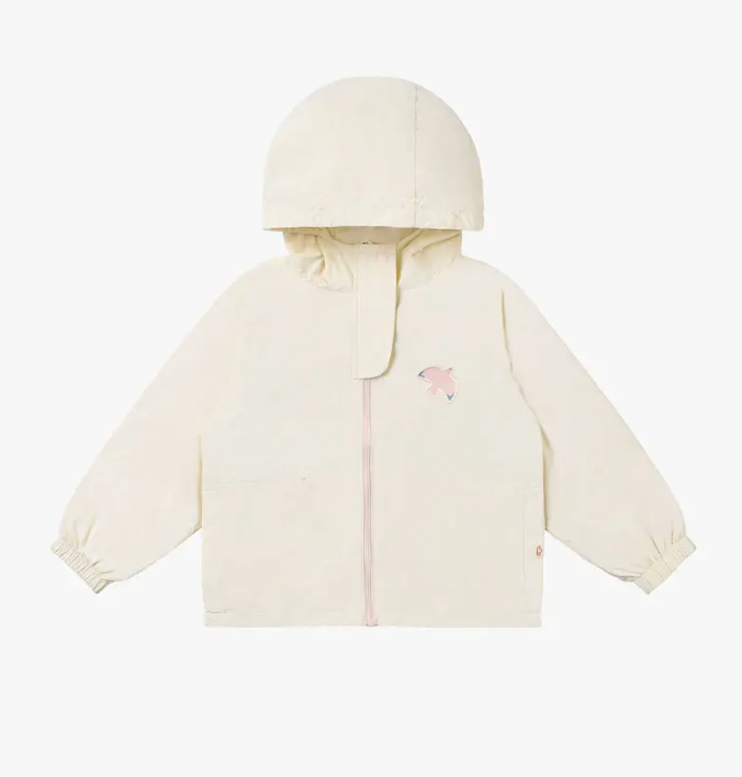 COTTON HOODDED WINDBREAKER BY NEST