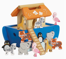 Load image into Gallery viewer, NOAH&#39;S ARK &amp; ANIMALS SHAPE SORTER
