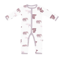 Load image into Gallery viewer, SNAP ROMPER IN ELEPHANT | KYTE BABY