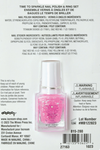 ISCREAM TIME TO SPARKLE | NAIL POLISH