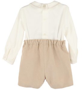 LULI & ME COZY CORD BABY & TODDLER  SET | BEIGE                        0008