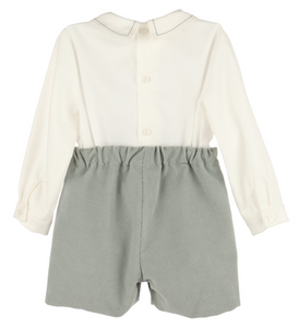 LULI & ME COZY CORD BABY & TODDLER  SET | GREEN                        0007