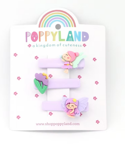 POPPYLAND FAIRY LAND HAIR PINS